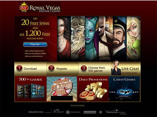 Royal Vegas Flash Casino